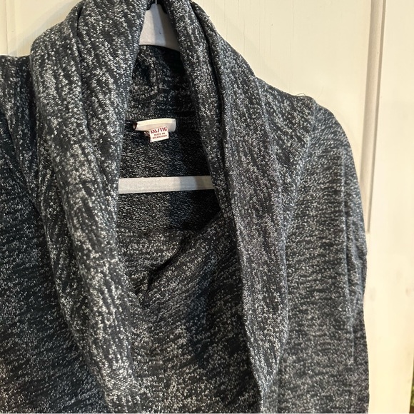 Merona | Heather Gray Cowl-neck Sweatshirt - Picture 2 of 6